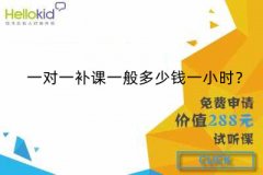 一对一补课一般多少钱一小时?