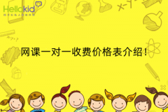网课一对一收费价格表介绍!