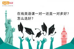 在线英语课一对一还是一对多好?怎么选好?