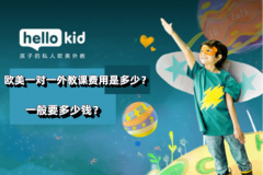 欧美一对一外教课费用是多少?一般要多少钱?