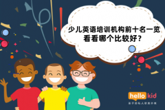 少儿英语培训机构前十名一览:看看哪个比较好?