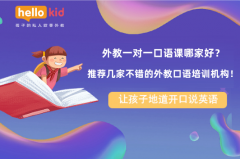 外教一对一口语课哪家好?推荐几家不错的外教口语培训机构!