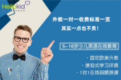 外教一对一收费标准一览|其实一点也不贵!