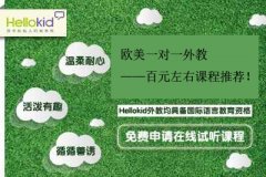 欧美一对一外教——百元左右课程推荐!