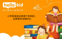 小学英语培训班哪个机构好,这两家的详细对比