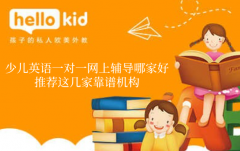 少儿英语一对一网上辅导哪家好,推荐这几家靠谱机构