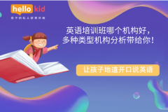 英语培训班哪个机构好,多种类型机构分析带给你!