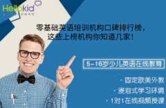 零基础英语培训机构口碑排行榜,这些上榜机构你知道几家!