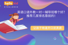 英语口语外教一对一辅导班哪个好?推荐几家排名靠前的!