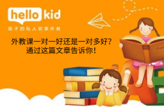 外教课一对一好还是一对多好?通过这篇文章告诉你!