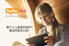 哪个少儿英语比较好?看看这四家怎么样!