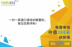 一对一英语口语培训哪里好,常见优势评析!