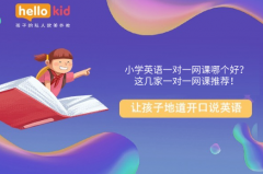 小学英语一对一网课哪个好?这几家一对一网课推荐!
