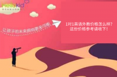 1对1英语外教价格怎么样?这份价格参考请收下!