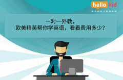一对一外教,欧美精英帮你学英语,看看费用多少?
