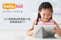 少儿英语培训机构前十名,机构排名来了!