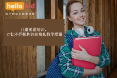 儿童英语培训,对比不同机构的价格和教学质量