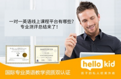一对一英语线上课程平台有哪些?专业测评总结来了!