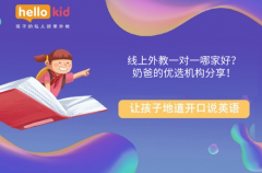 线上外教一对一哪家好?奶爸的优选机构分享!
